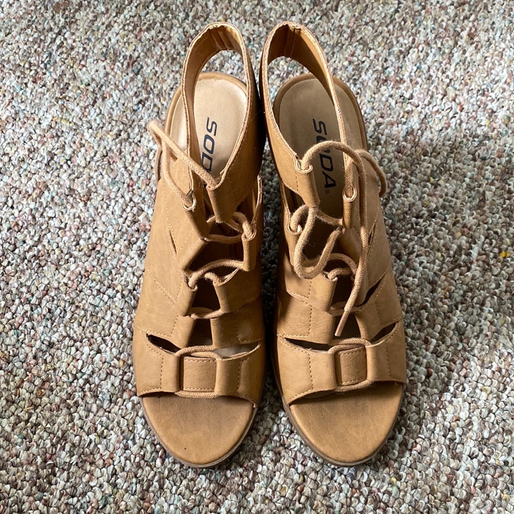 Lace Up Heels